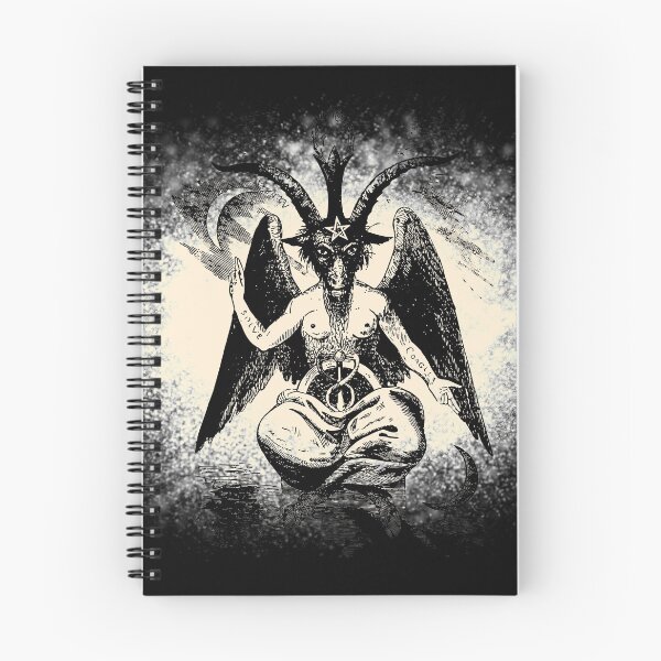 Item preview, Baphomet Occult Sabbatic Goat Mysticism Bleached Shirt - Baphomet Bleached Pillow designed and sold by dgavisuals.