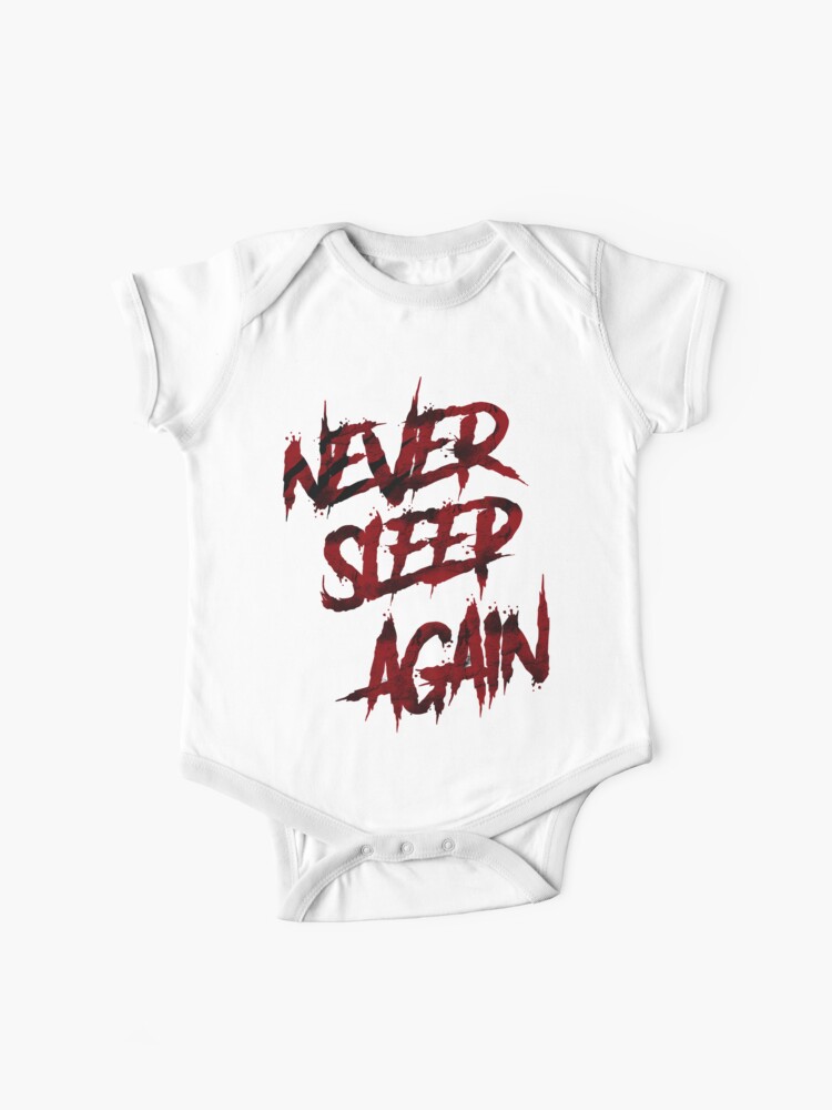 freddy krueger baby onesie