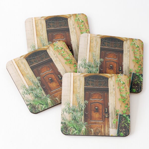 Item preview, Charming old wooden door in Marseille, France designed and sold by CarolinaReina.