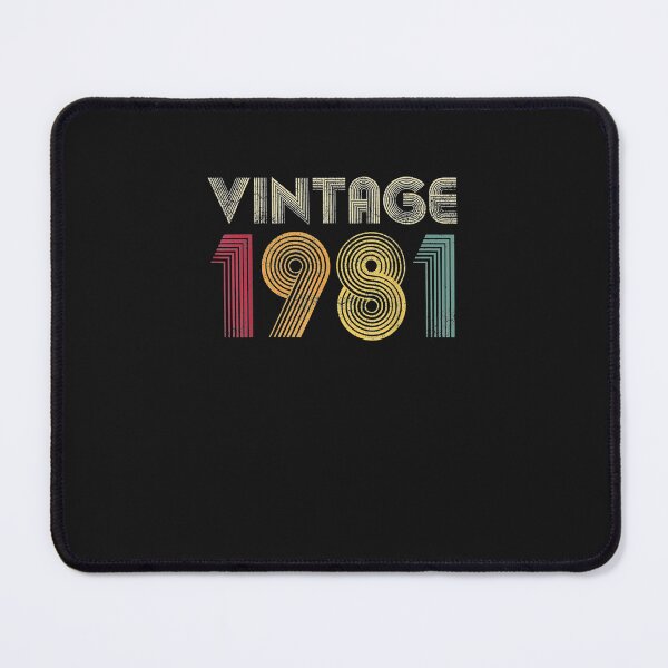 Item preview, Vintage 1981 41st Birthday Gift Retro Men Women 41 Years Old T-Shirt designed and sold by TinaWinsor.