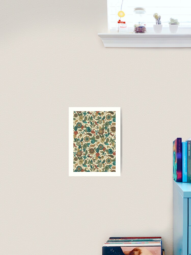 Aperçu 2 sur 3. Impression artistique avec l'œuvre Motif 2- beige créée et vendue par mallorybernard.