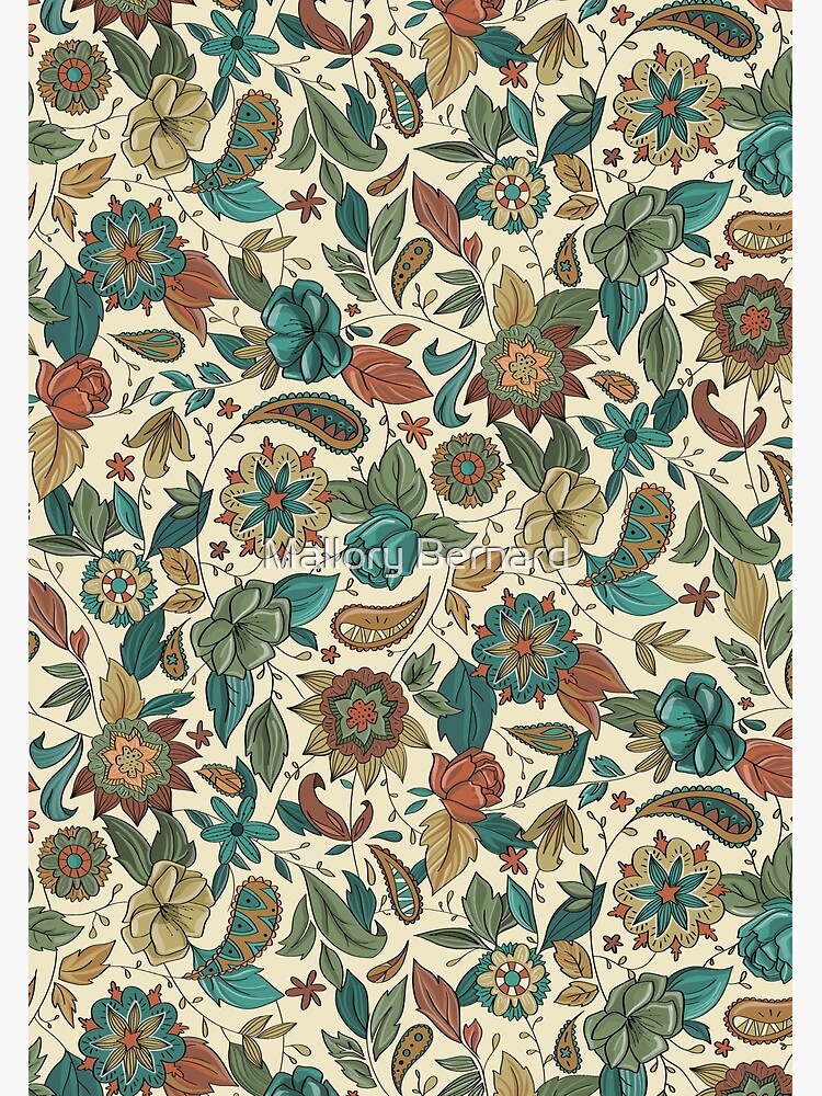 Aperçu 3 sur 3. Impression artistique avec l'œuvre Motif 2- beige créée et vendue par mallorybernard.