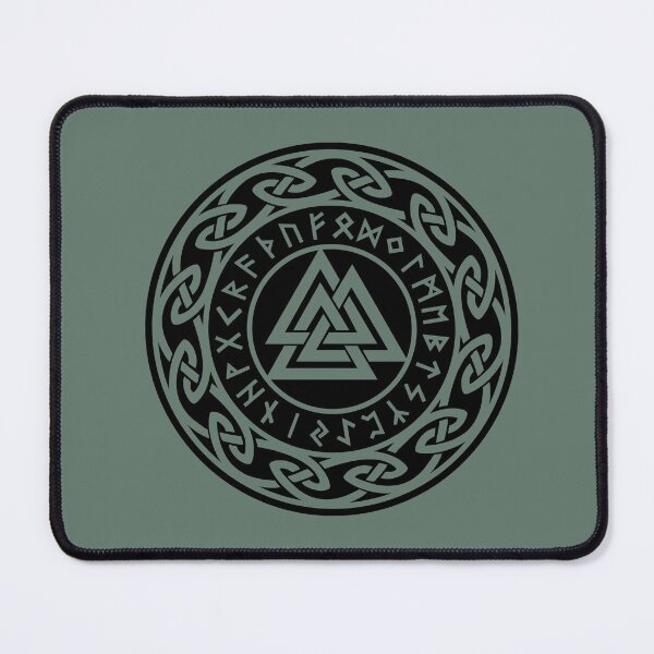 Item preview, Valknut Odin Symbol Celtic Norse Viking Rune Nordic designed and sold by nitty-gritty.