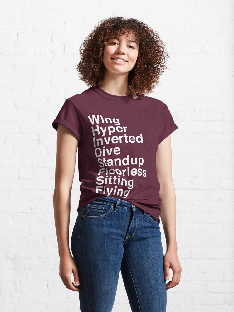 Alternate view of Types Classic T-Shirt