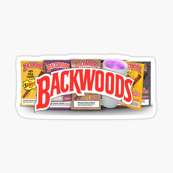 BACKWOODS VINTAGE HIPHOP SHIRT Sticker
