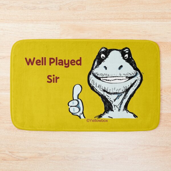 Item preview, Well played Sir- Yellowbox ink painting designed and sold by twyellowbox.