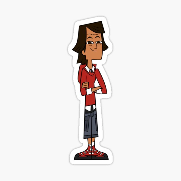 total drama island - Total Drama Island Courtney Zoey Gwen J - Sticker