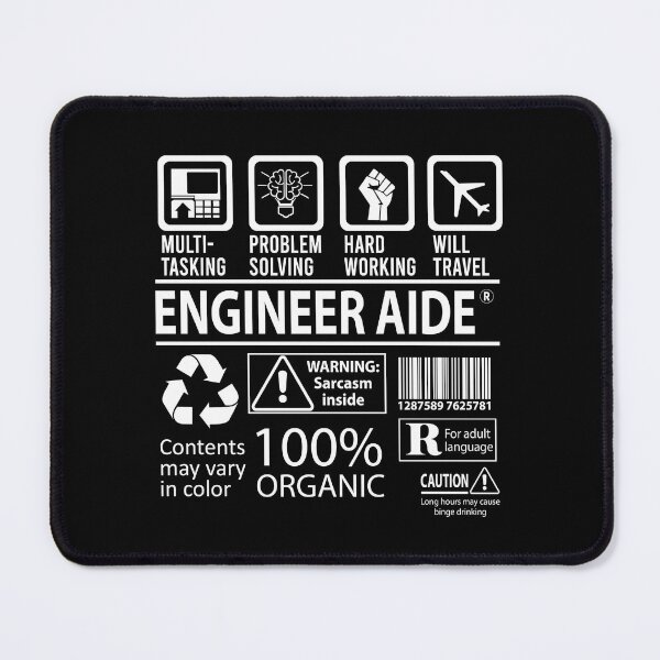 Item preview, Engineer Aide T Shirt - MultiTasking Certified Job Gift Item Tee designed and sold by sabinacsnm.
