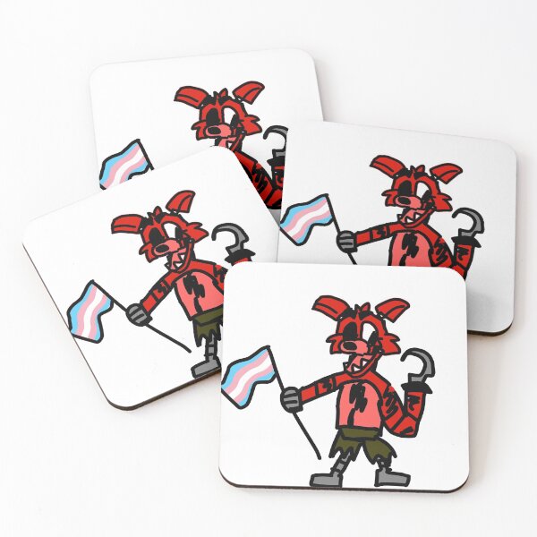 Item preview, Foxy says trans rights designed and sold by jacklegobrr.