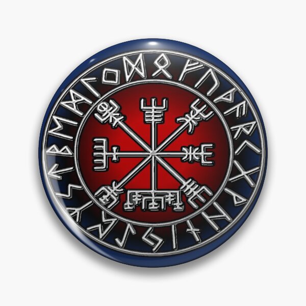 Item preview, Vegvisir Viking Compass Norse Mythology And Nordic Symbol designed and sold by GR-ART.