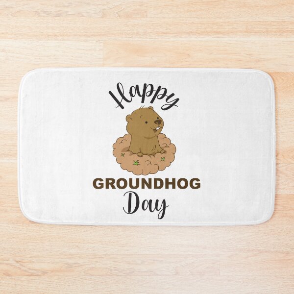 Item preview, Happy GroundHog Day designed and sold by beefrancky.