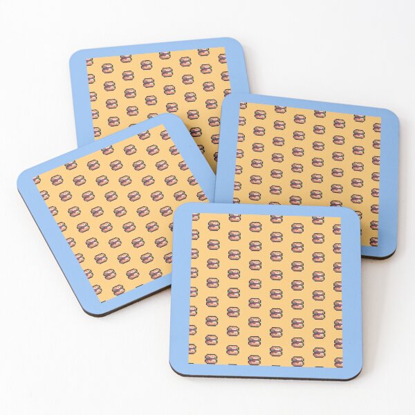 Item preview, Pixel Art Pattern Hamburger Sleeveless Top designed and sold by teesquare1st.