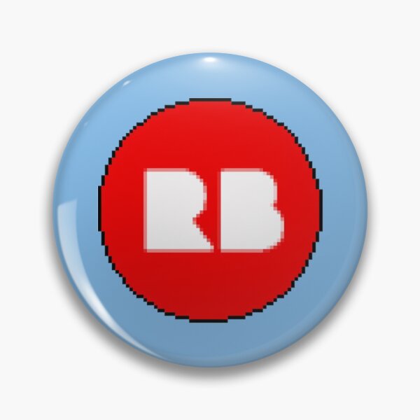 Artikelvorschau, Pixel Art Pattern Redbubble-Logo entworfen und verkauft von teesquare1st.