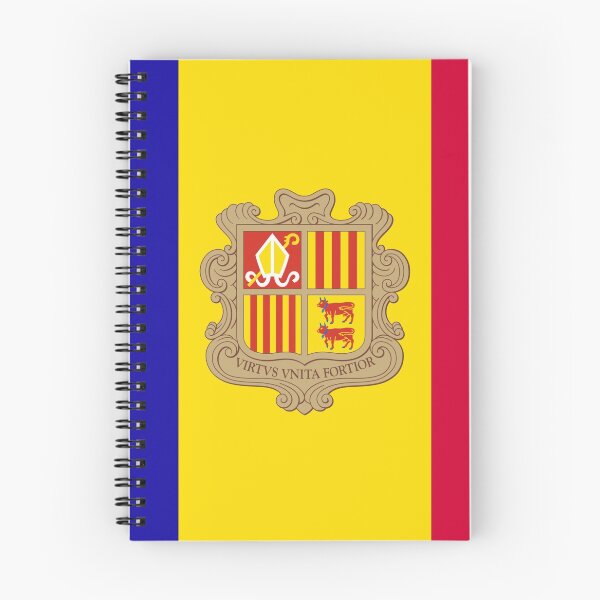 Item preview, Flag of Andorra designed and sold by brigadeiro.