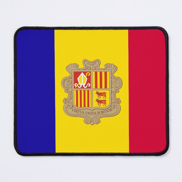 Item preview, Flag of Andorra designed and sold by brigadeiro.
