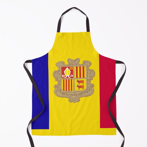 Item preview, Flag of Andorra designed and sold by brigadeiro.