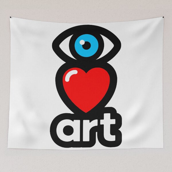 Item preview, i love art designed and sold by MisterSquid.