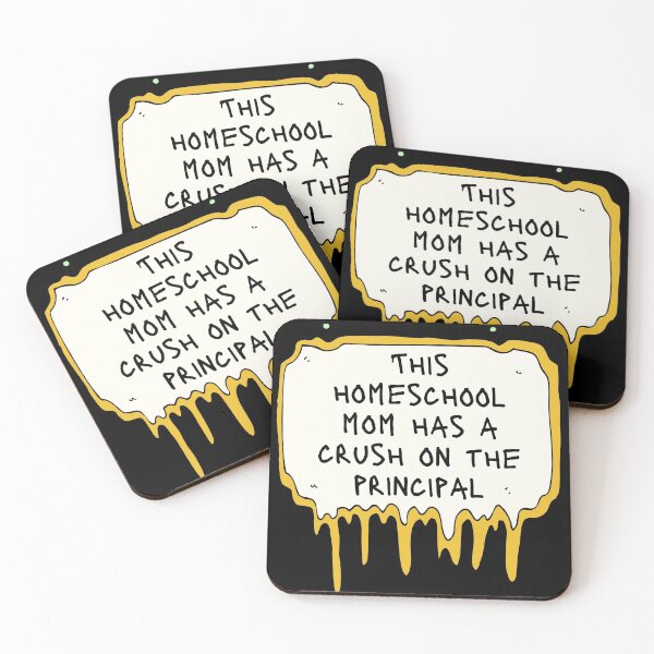 Item preview, This Homeschool Mom Has A Crush On The Principal  - Funny Gift for Homeschool Teacher - Funny saying for Homeschool teacher and Homeschooling lovers designed and sold by zakibenj.