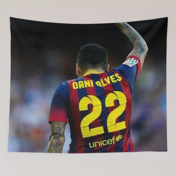 Item preview, Dani Alves Back Wallpaper designed and sold by henryjonatan189.