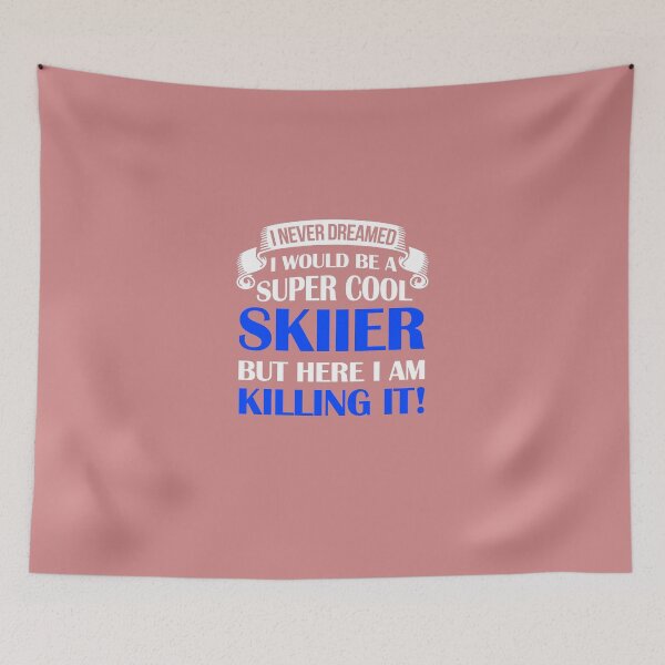 Item preview, A Super Cool Skiier  designed and sold by AlwaysAwesome.