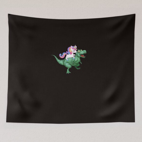 Item preview, Unicorn Riding Triceratops Sticker designed and sold by SimonArthur.