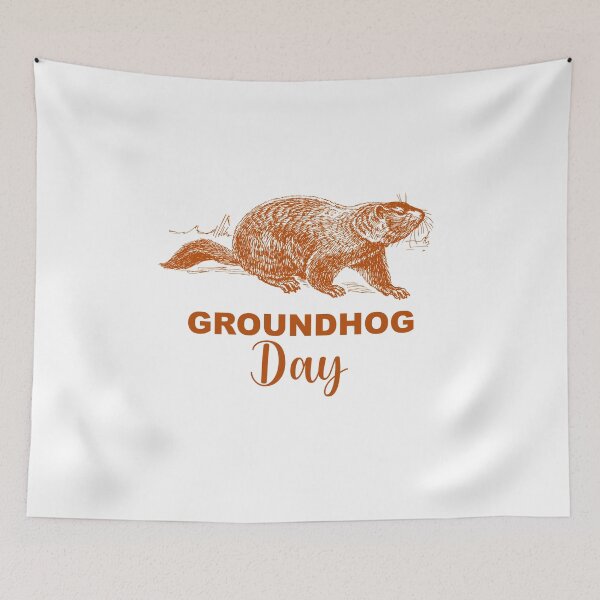 Item preview, Happy GroundHog Day designed and sold by beefrancky.