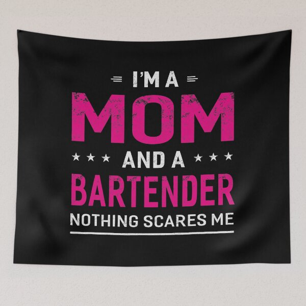 Item preview, I'm A Mom And Bartender T-shirt For Women Mother Funny Gift designed and sold by WayneGodiva.