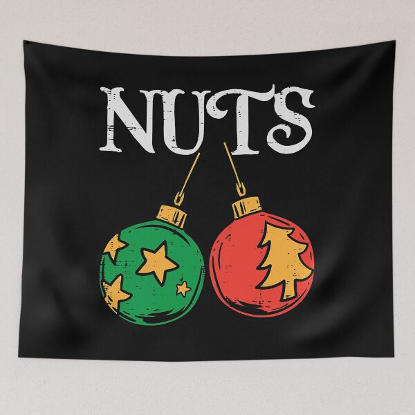 Item preview, Mens Nuts Chestnuts Funny Matching Couples Christmas PJs Xmas Men T-Shirt designed and sold by WayneGodiva.
