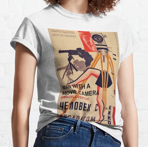  Retro Cinema Scope Vintage Movie Camera T-Shirt