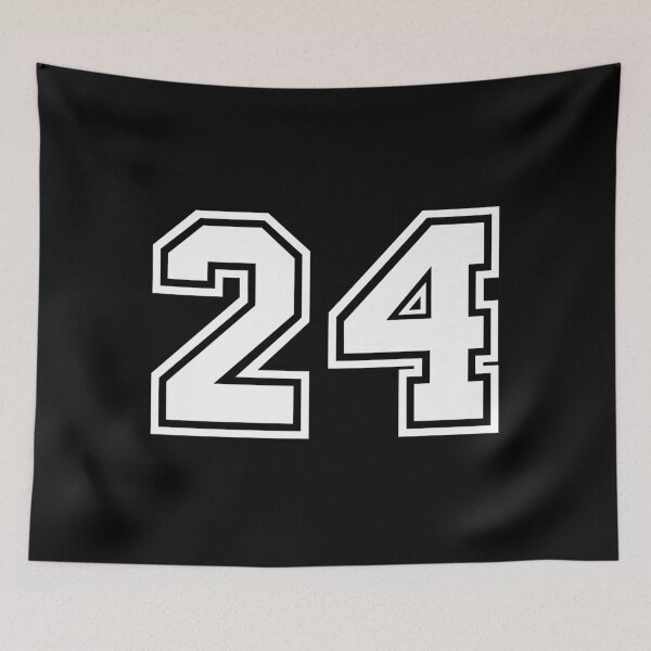 Artikelvorschau, Nummer 24 Sporttrikot Lucky Favorite Nummer Premium T-Shirt entworfen und verkauft von WayneGodiva.