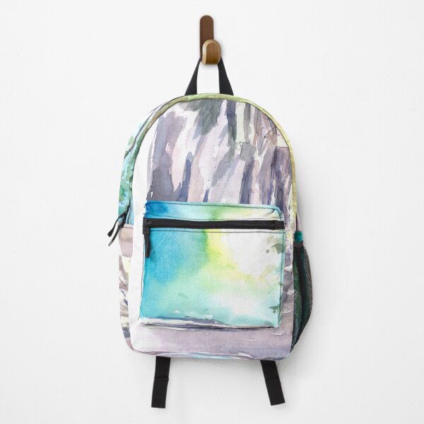 Item preview, Ozark Hiking Watercolor Trail Scene designed and sold by artshop77.