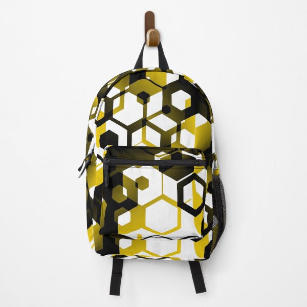 Item preview, Gold and Black Hexagon Pattern designed and sold by American-Ancap.