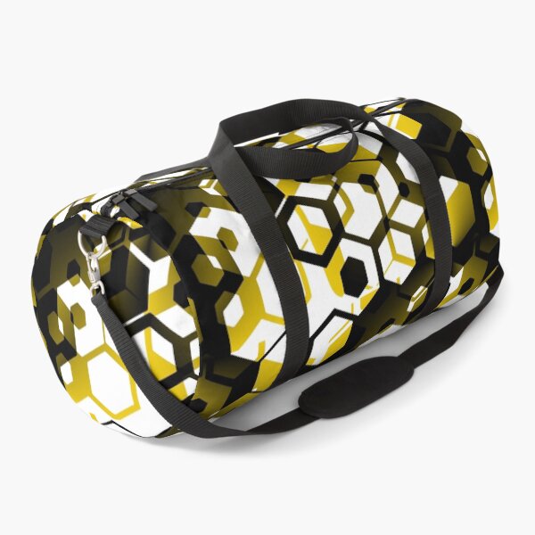 Item preview, Gold and Black Hexagon Pattern designed and sold by American-Ancap.