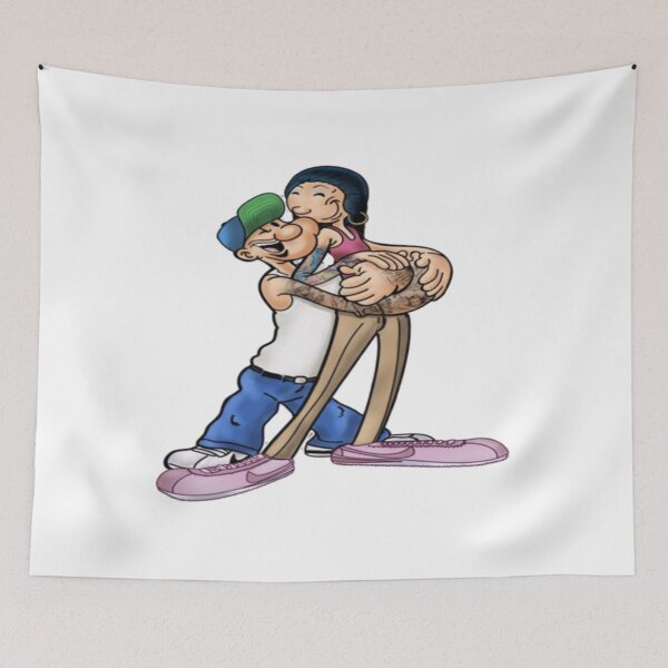 Item preview, oyl olive and popeye sticker Classic  designed and sold by Sabrina5486021.