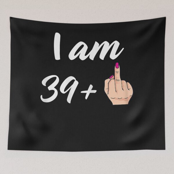 Item preview, Womens 1981 1982 Birthday Women Her Fun 40 Funny 40th Birthday T-Shirt designed and sold by TinaWinsor.