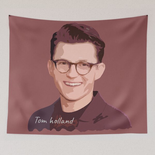 Item preview, Tom holland Illustration Art designed and sold by ABHI-ART.