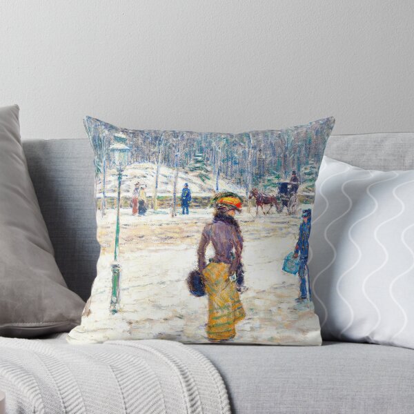 Item preview, New York Street 1902 by Frederick Childe Hassam digital replica  designed and sold by ramazis.