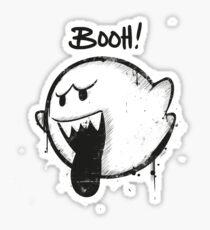 SUPER BOO! by Mien Wayne Sticker