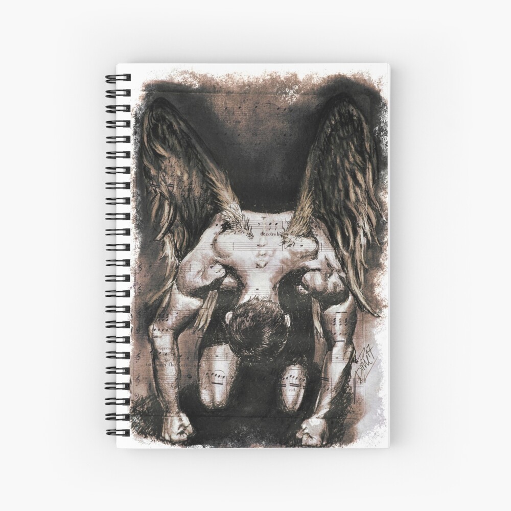 Item preview, Spiral Notebook designed and sold by diniez.