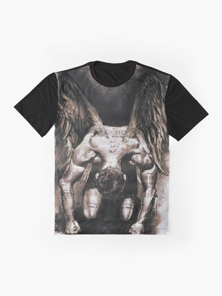 Alternate view of Fallen angel, Opera and Fantasy Graphic T-Shirt
