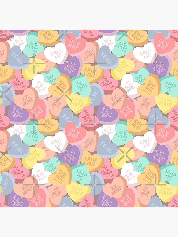 "Kitsch Valentine Candies" Poster by cafelab Redbubble