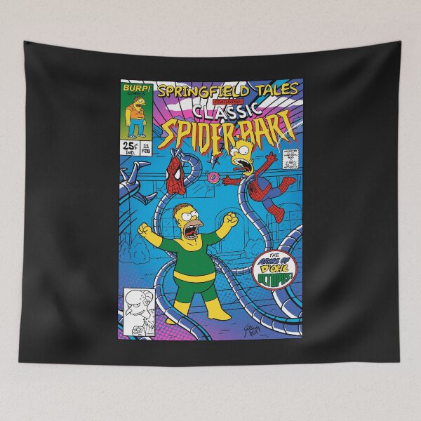 Item preview, Spider-Bart Vs D'ohc Ock designed and sold by Getsousa.