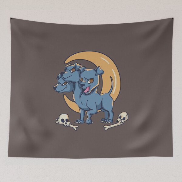 Item preview, Baby Cerberus, Three Headed Dog - Cute Demon  designed and sold by Artrographic.