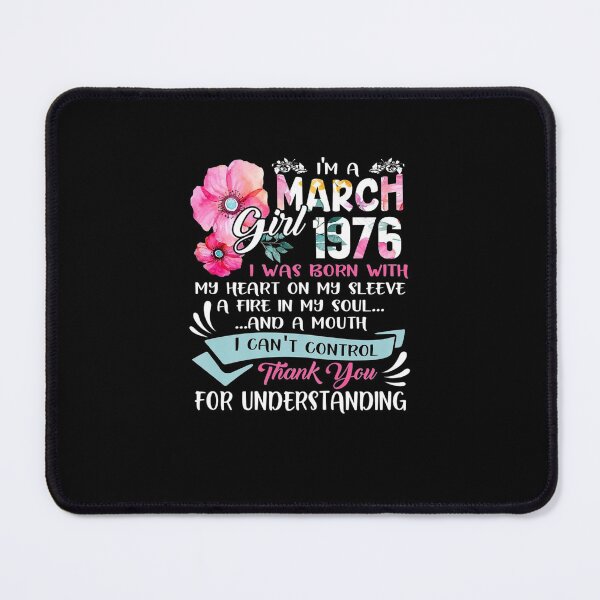 Item preview, Awesome Since 1976 45th Birthday I m A March Girl 1976  designed and sold by DennyMeade40.