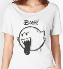 SUPER BOO! by Mien Wayne Women's Relaxed Fit T-Shirt
