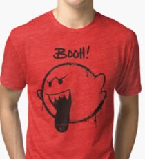SUPER BOO! by Mien Wayne Tri-blend T-Shirt