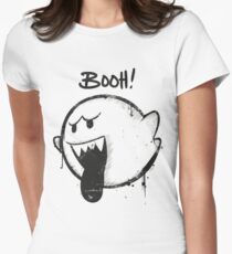 SUPER BOO! by Mien Wayne Women's Fitted T-Shirt