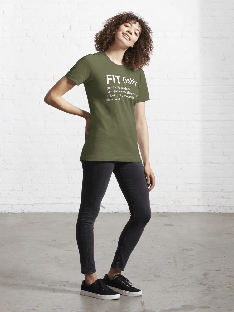 Fit {ish} T-Shirt. Funny Fitness T Shirt for Men & Women-CL – Colamaga