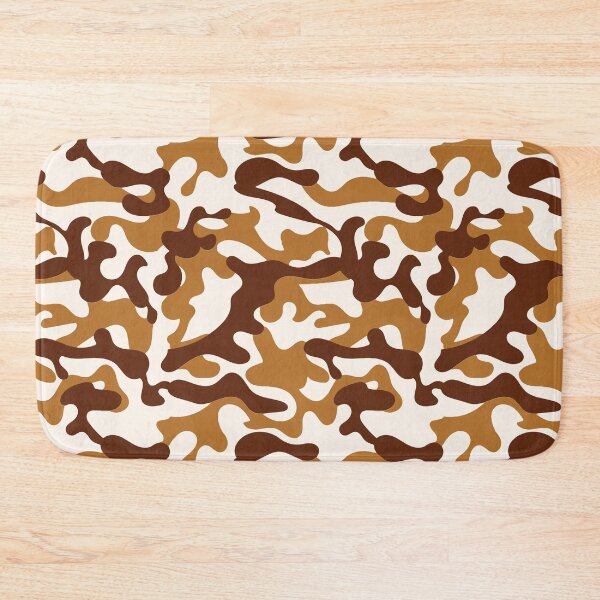 Item preview, Nice caramel brown  camouflage seamless background. designed and sold by NineJuly.