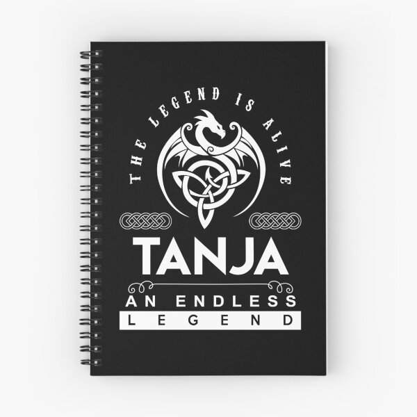 Item preview, Tanja Name T Shirt - Tanja The Legend Is Alive - An Endless Legend Gift Item Tee designed and sold by nauglesamatha.